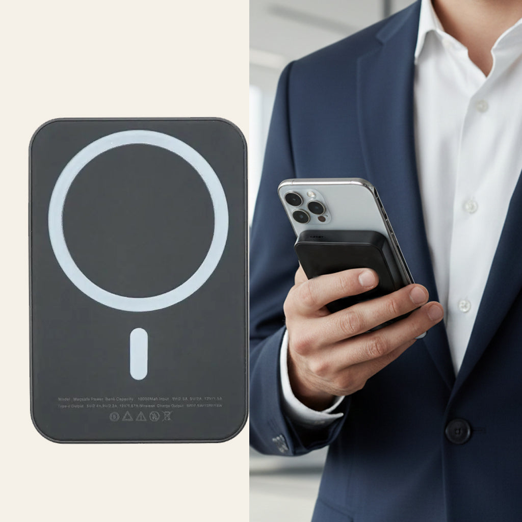 10,000 MaH MagSafe Wireless Powerbank