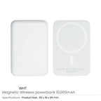 10,000 MaH MagSafe Wireless Powerbank