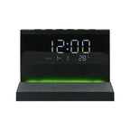 Wireless Charger with Digital Clock and LED Night Light