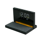 Wireless Charger with Digital Clock and LED Night Light