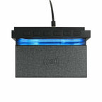 Wireless Charger with Digital Clock and LED Night Light