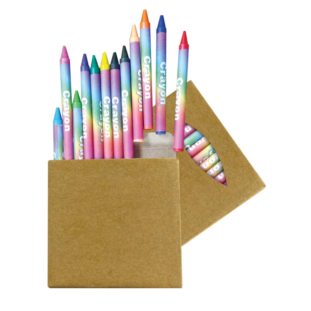 Crayons 12 different colours