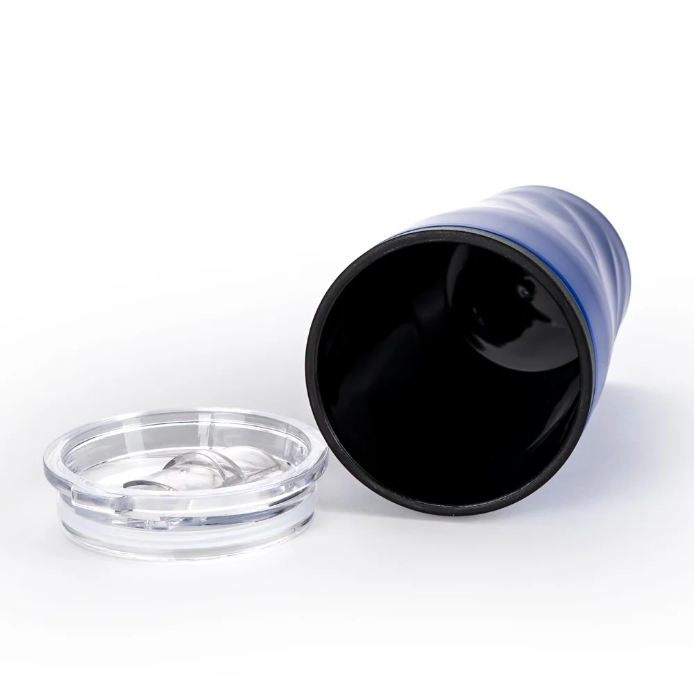 Double Wall SS Tumblers with Transparent Lid