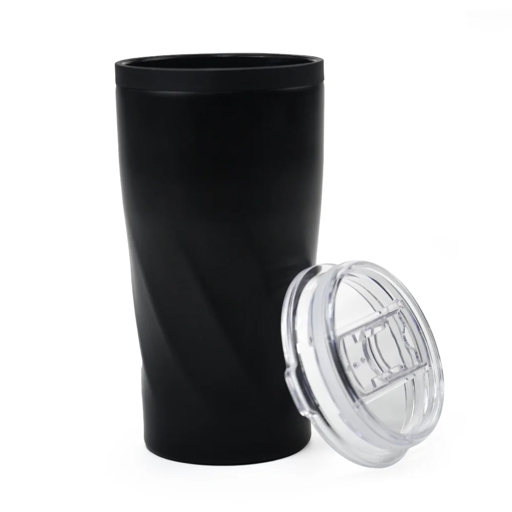 Double Wall SS Tumblers with Transparent Lid