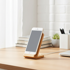 Bamboo 10W Fast Wireless Charging Stand