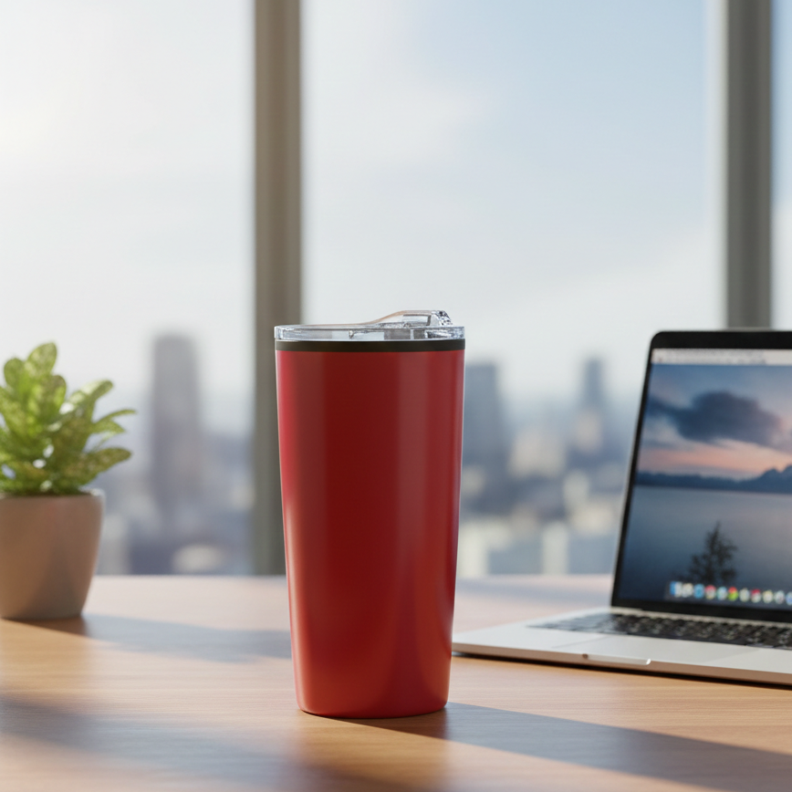 Premium 500ml Double-Wall Travel Mug