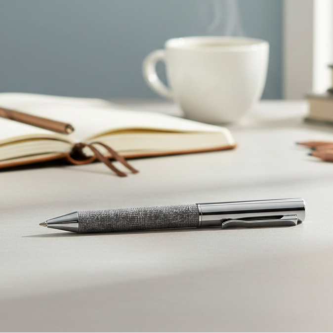 Metal Pen with RPET Fabric