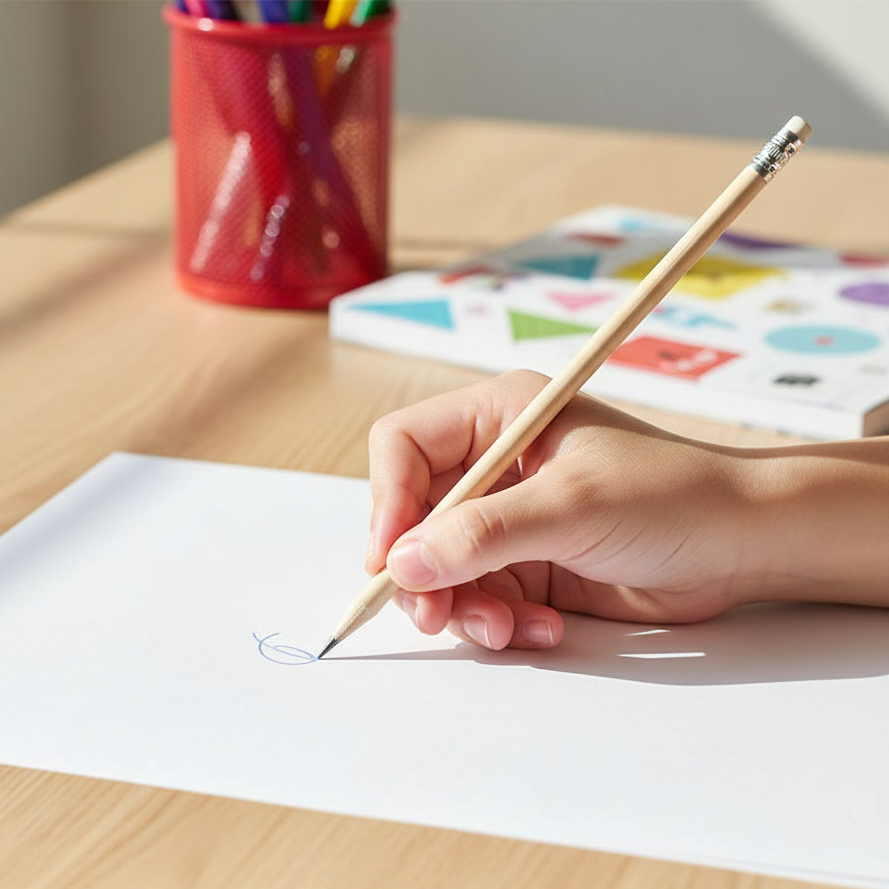 Natural Color Pencil with Eraser