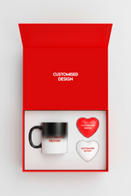 Magic Color Changing Mug & Heart Shaped Anti-Stress Balls