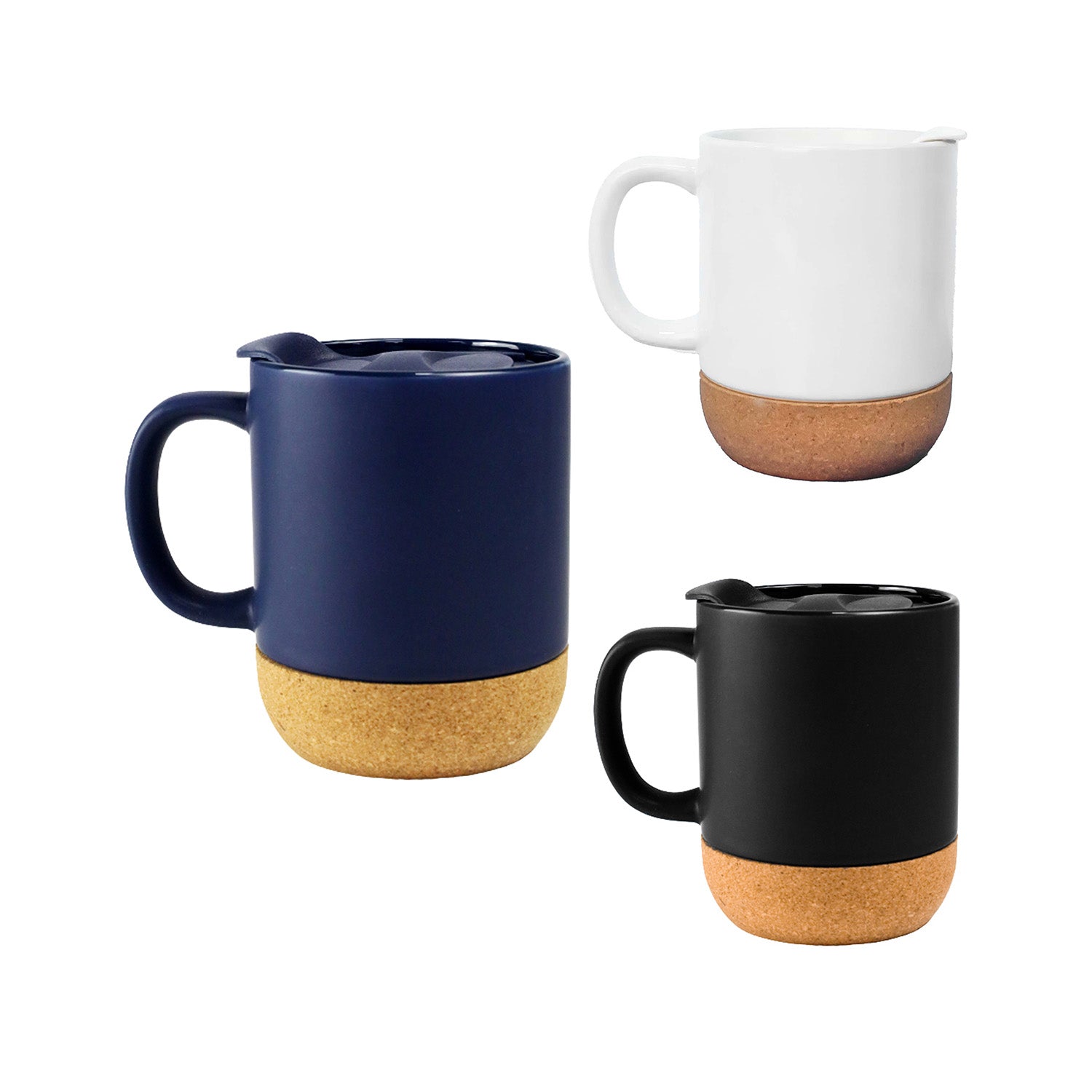 Ceramic Mug with Cork Bottom