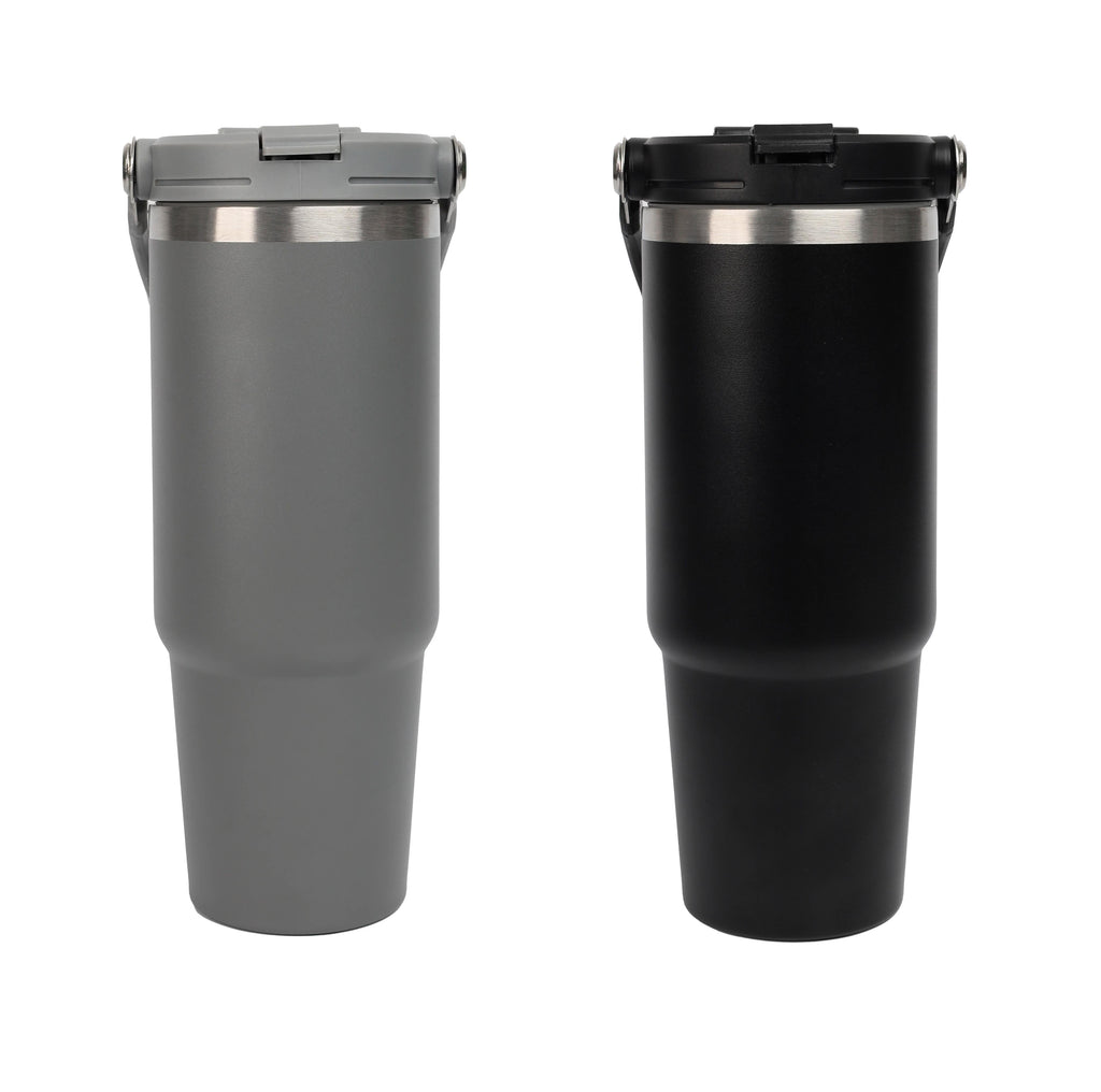 Double Wall Stainless Steel Straw Tumbler