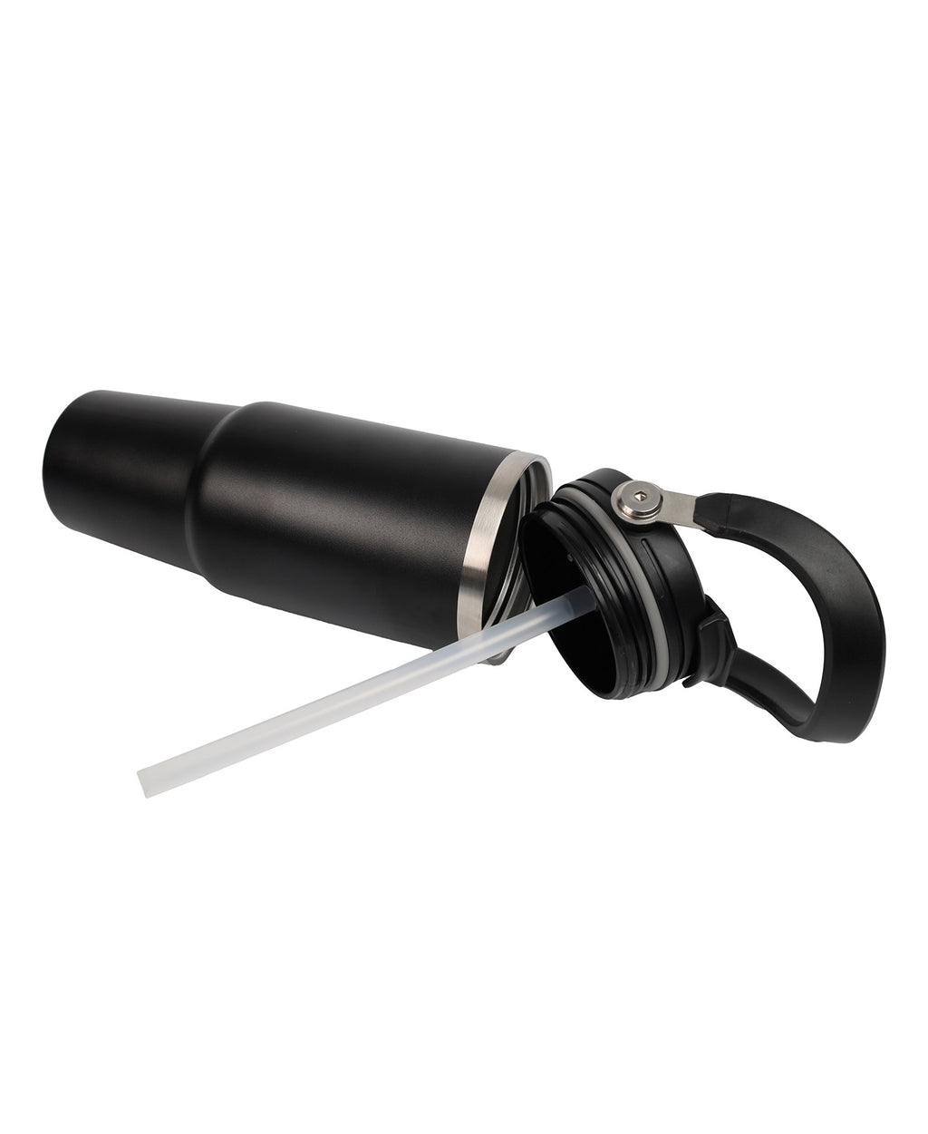 Double Wall Stainless Steel Straw Tumbler