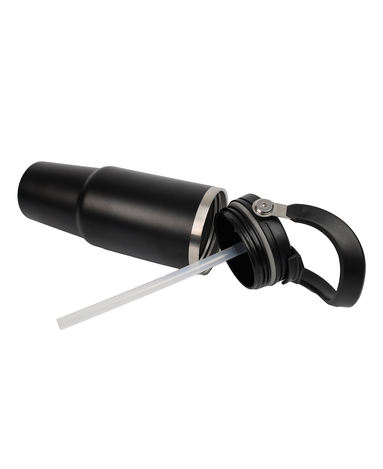 Double Wall Stainless Steel Straw Tumbler