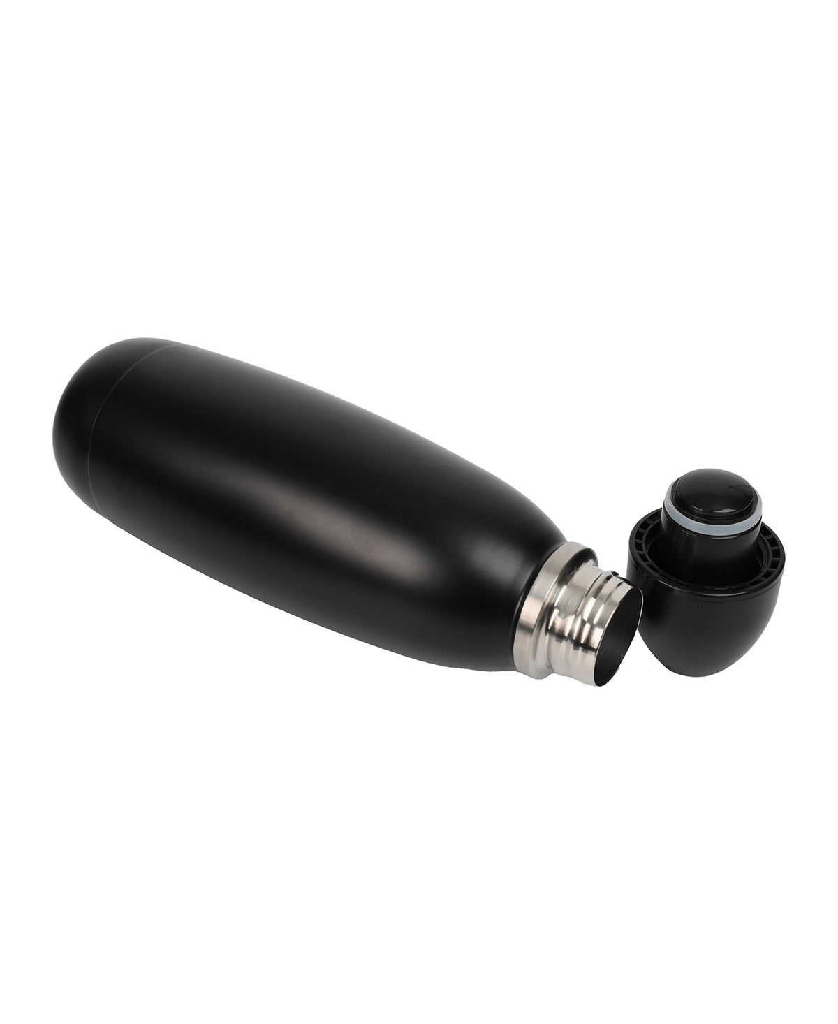 Matte Black Eco-Thermal Flask 500ml