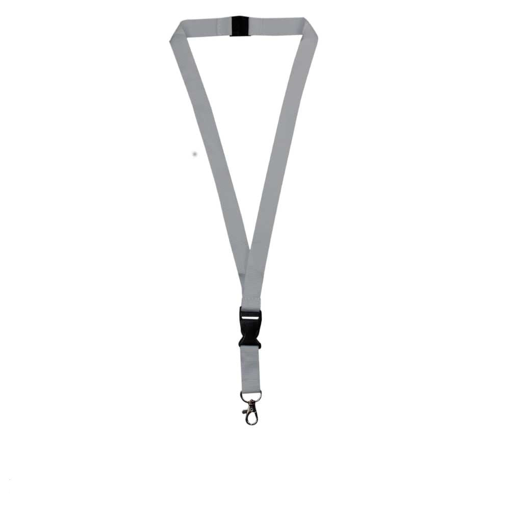 Lanyards with Hook, Safety Lock, and Buckle, 20 mm