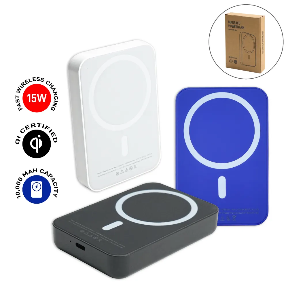 10,000 MaH MagSafe Wireless Powerbank