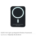 10,000mAh Light-Up MagSafe Wireless Power Bank