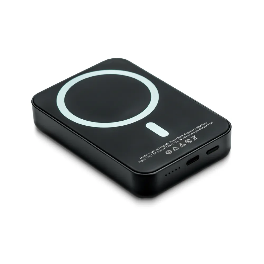 10,000mAh Light-Up MagSafe Wireless Power Bank