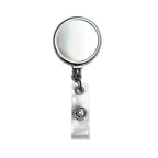 Round Metal Reel Badges for ID Cards