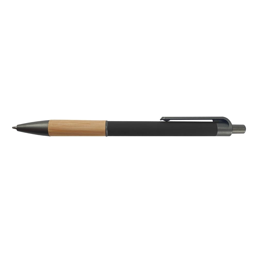 Aluminum Pen with Bamboo Grip