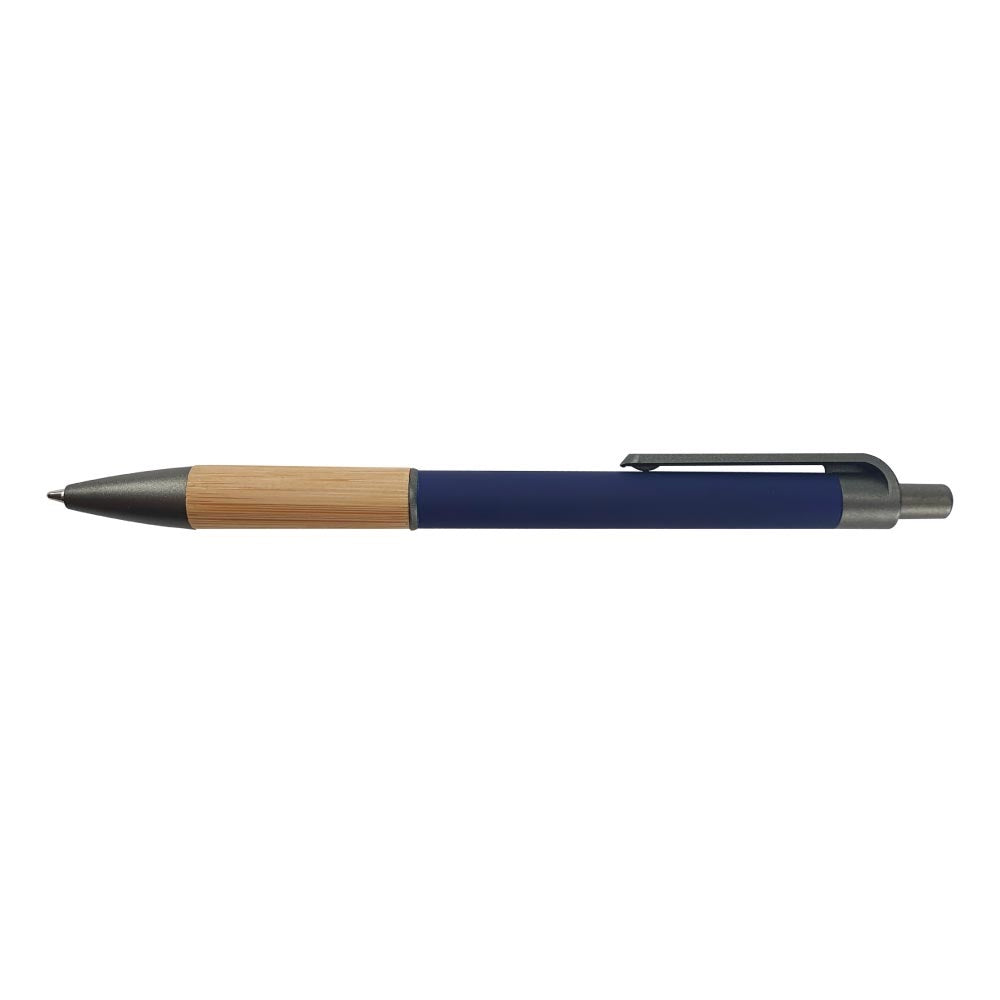 Aluminum Pen with Bamboo Grip