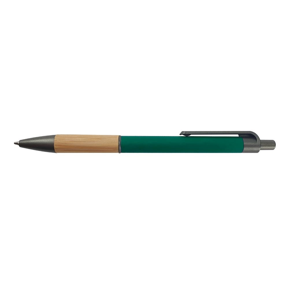 Aluminum Pen with Bamboo Grip
