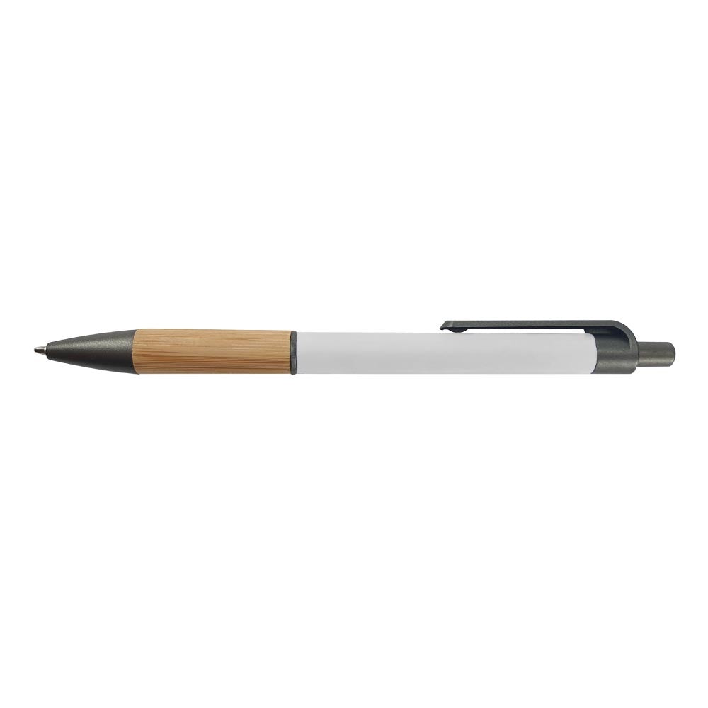Aluminum Pen with Bamboo Grip