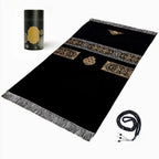 Prayer mat with Tasbih in tubular box