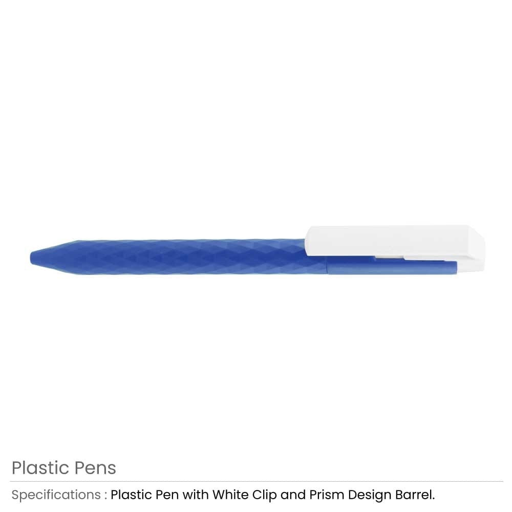Prism Design Plastic Pen