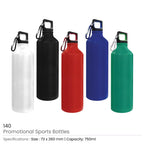 Promotional Sports Bottles 750 ml Customizable and Durable