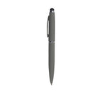 Rubberized Metal Pen with Stylus