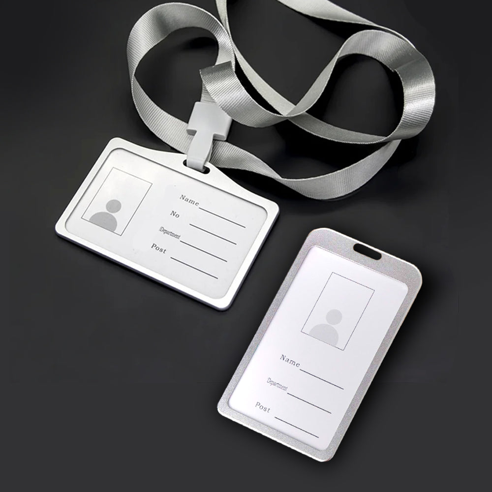 Aluminum ID Card Holders